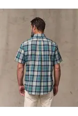 Filson Filson Short Sleeve Madras Popover Shirt Gray/Teal