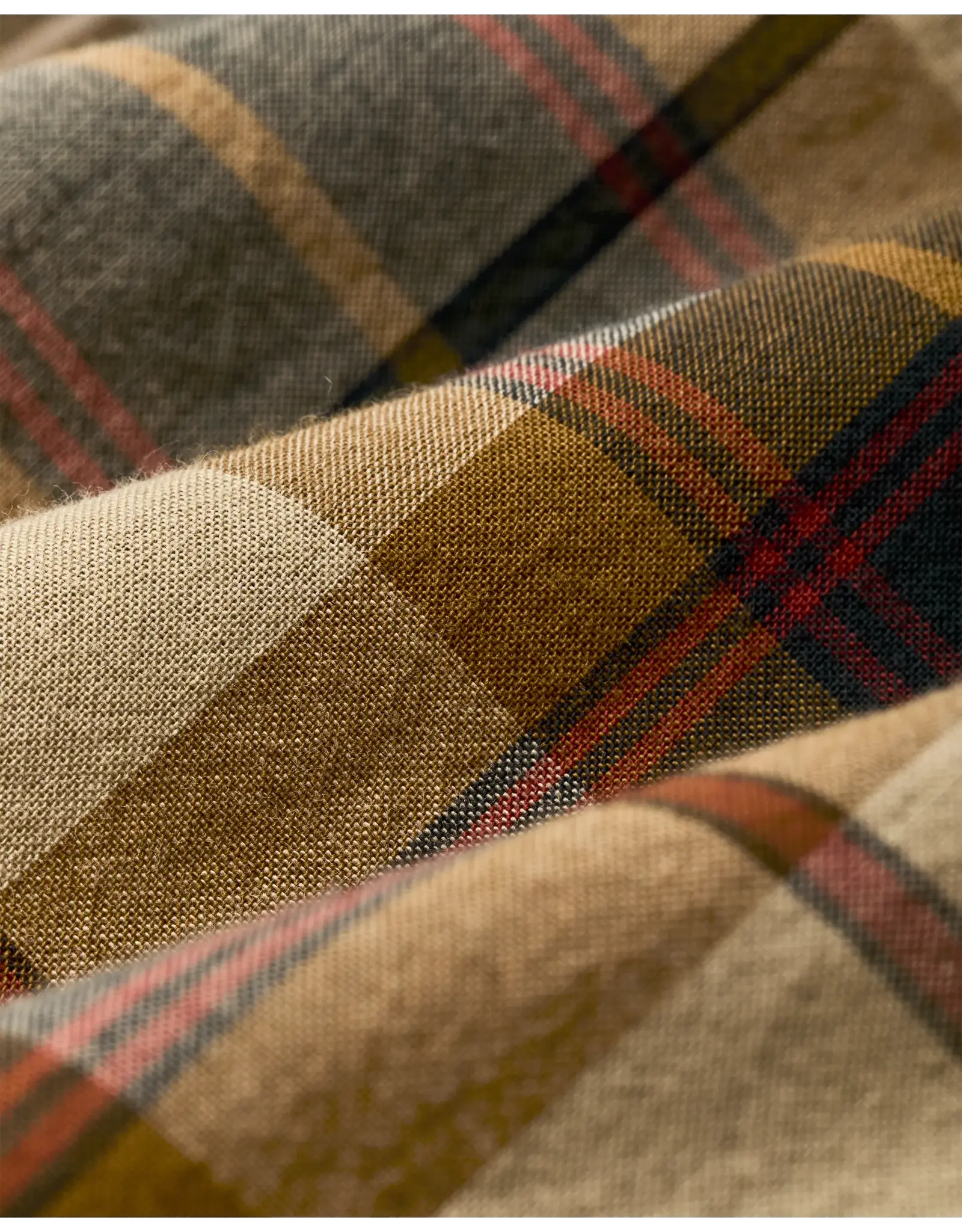 Filson Filson Madras Button-Down Shirt Tan/Spruce