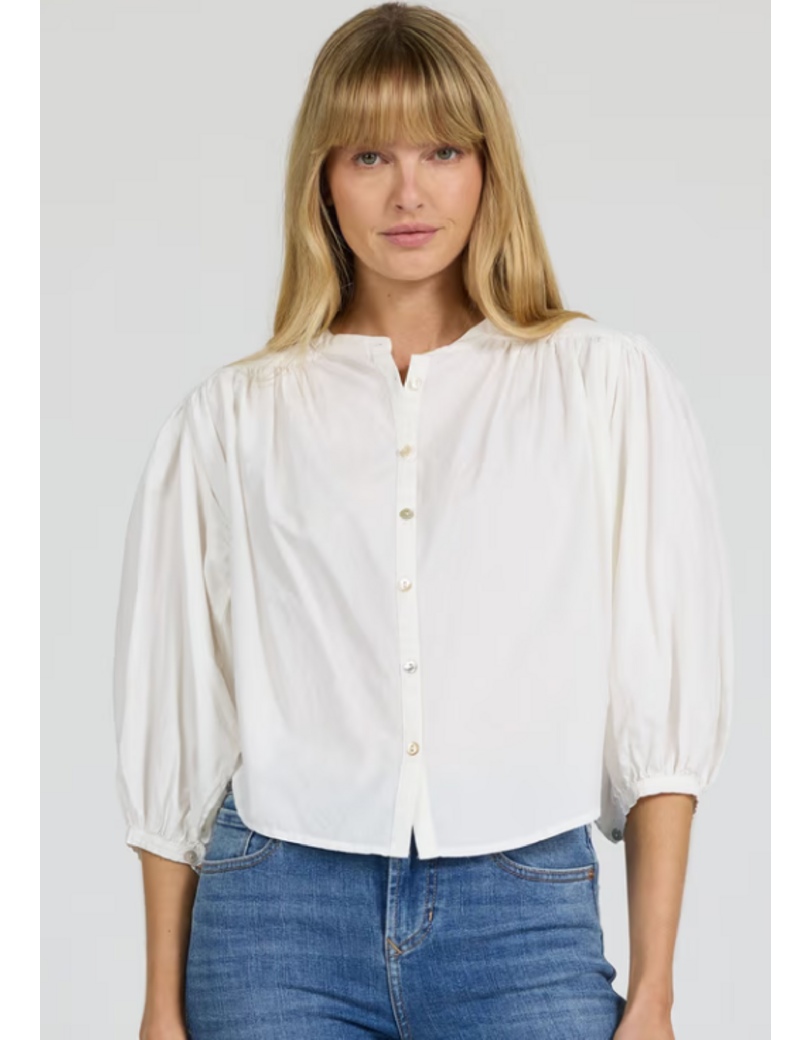 Dear John Denim Dear John Wilma Top White