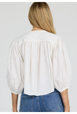Dear John Denim Dear John Wilma Top White