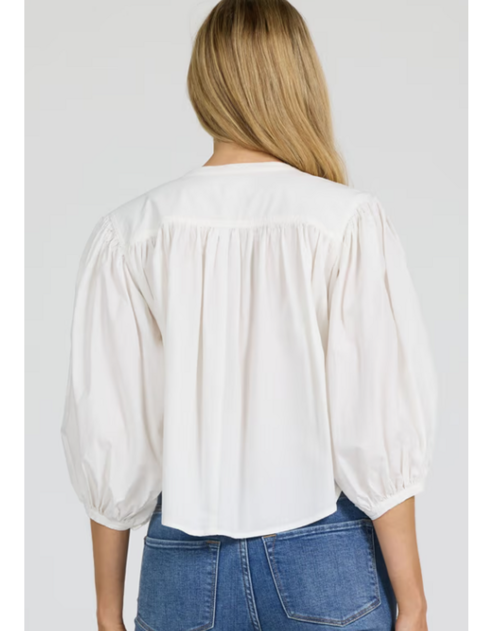 Dear John Denim Dear John Wilma Top White