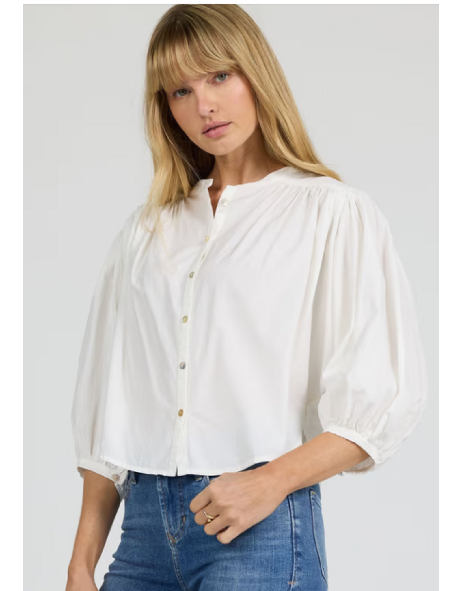 Dear John Denim Dear John Wilma Top White