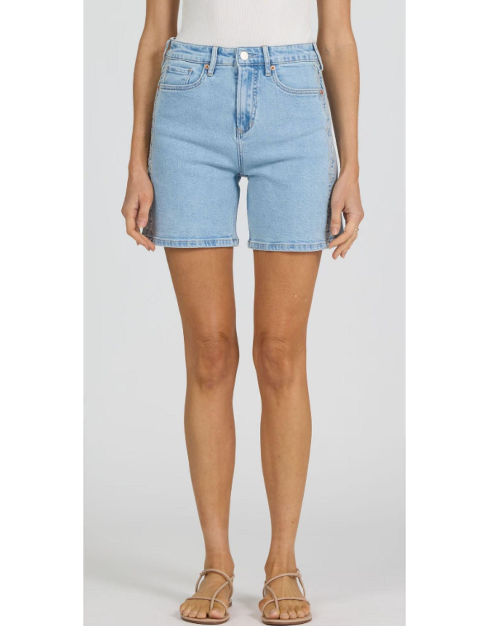 Dear John Denim Dear John Noel High Rise Denim Shorts Waveberry