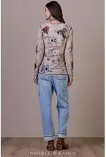 Double D Ranch Double D Ranch Heart on My Sleeve Tee