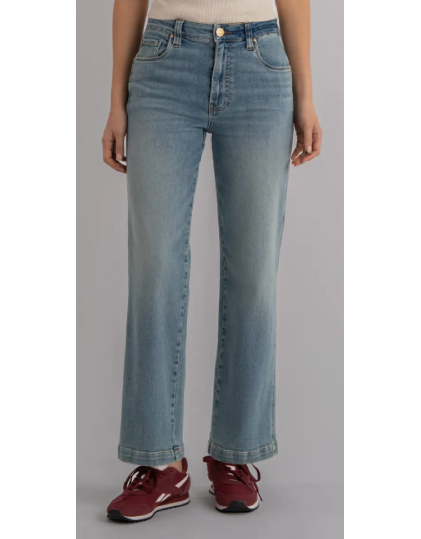 Kut from the Kloth / STS Blue KUT Pattie High Rise Straight Leg Outstanding