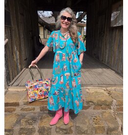 Arriba Mist Midi Dress