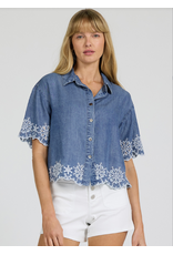 Dear John Denim Dear John Ansel Cut Out Top  Tencel