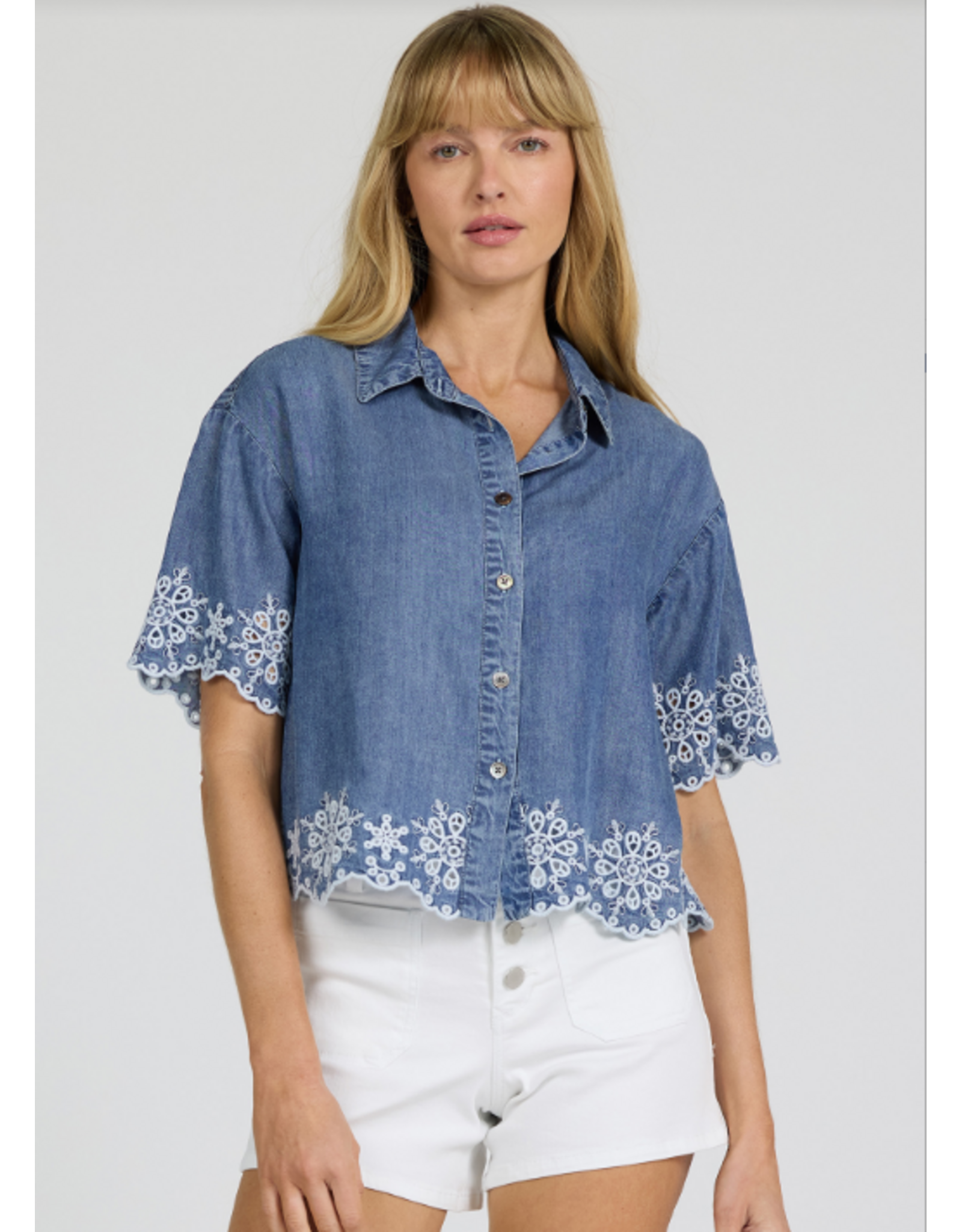 Dear John Denim Dear John Ansel Cut Out Top  Tencel