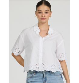 Dear John Denim Dear John Ansel Cut Out Top White