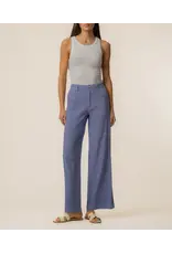 Kut from the Kloth / STS Blue KUT Meg Linen High Rise Wide Straight Leg Cornflower