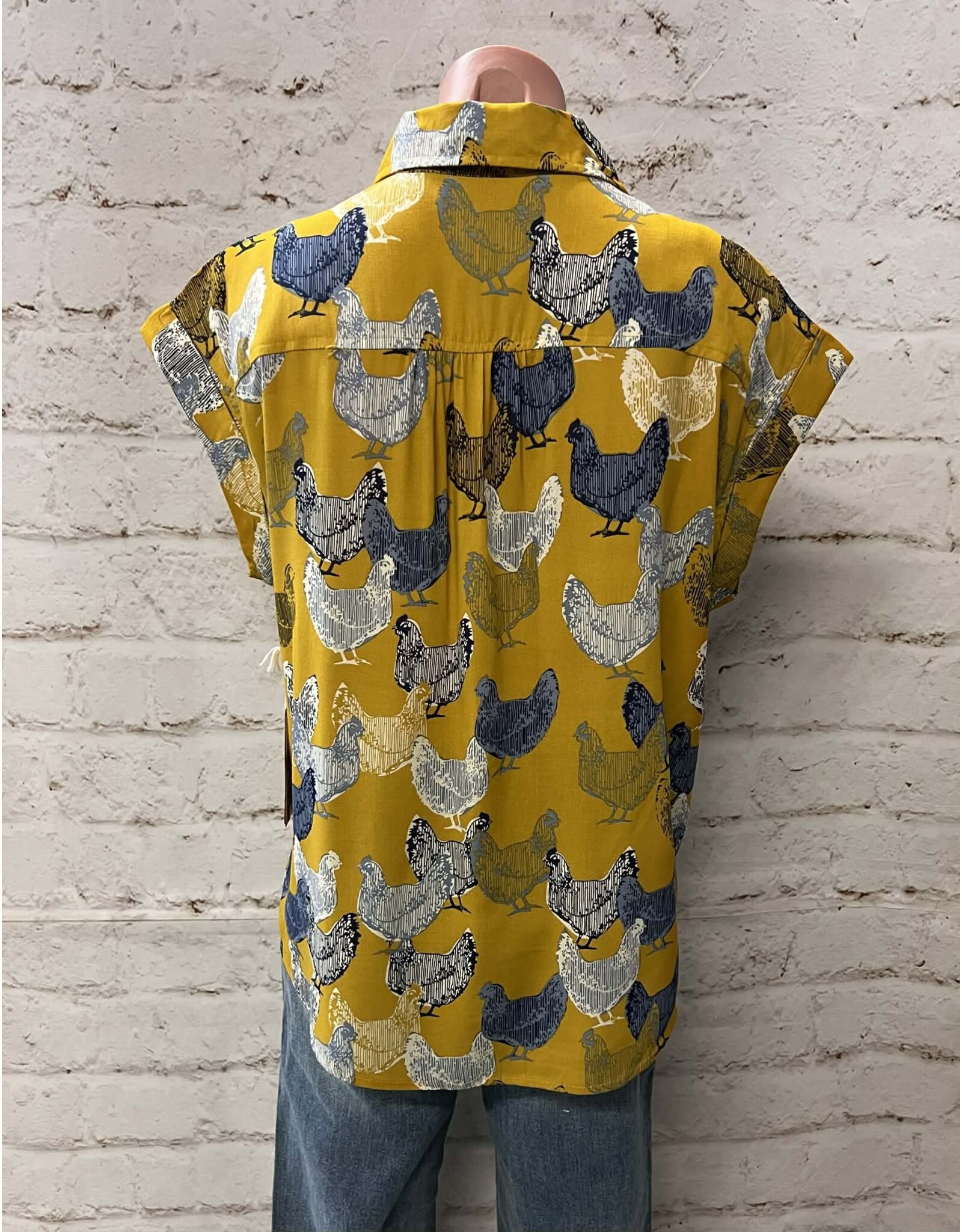 The Hen of the Woods Camp Shirt