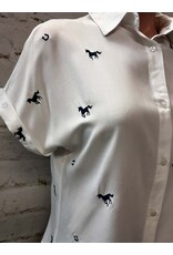 Wild & Lucky Blue Camp Shirt