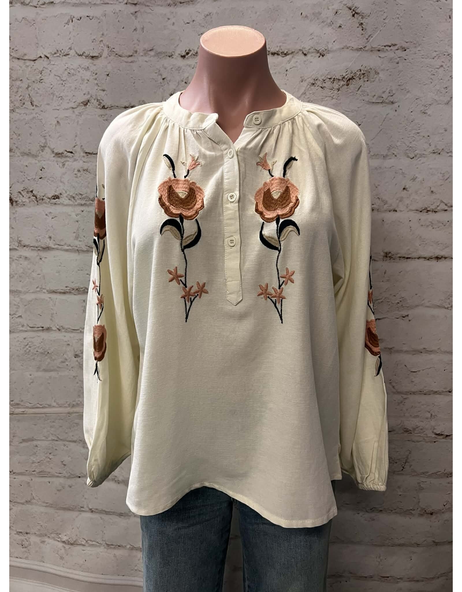The Julie Embroidered Top