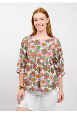 Ivy Jane Ivy Jane Abundant Colors Top Multi