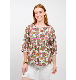Ivy Jane Ivy Jane Abundant Colors Top Multi
