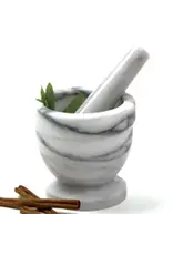 Marble Mortar and Pestle