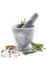 Marble Mortar and Pestle