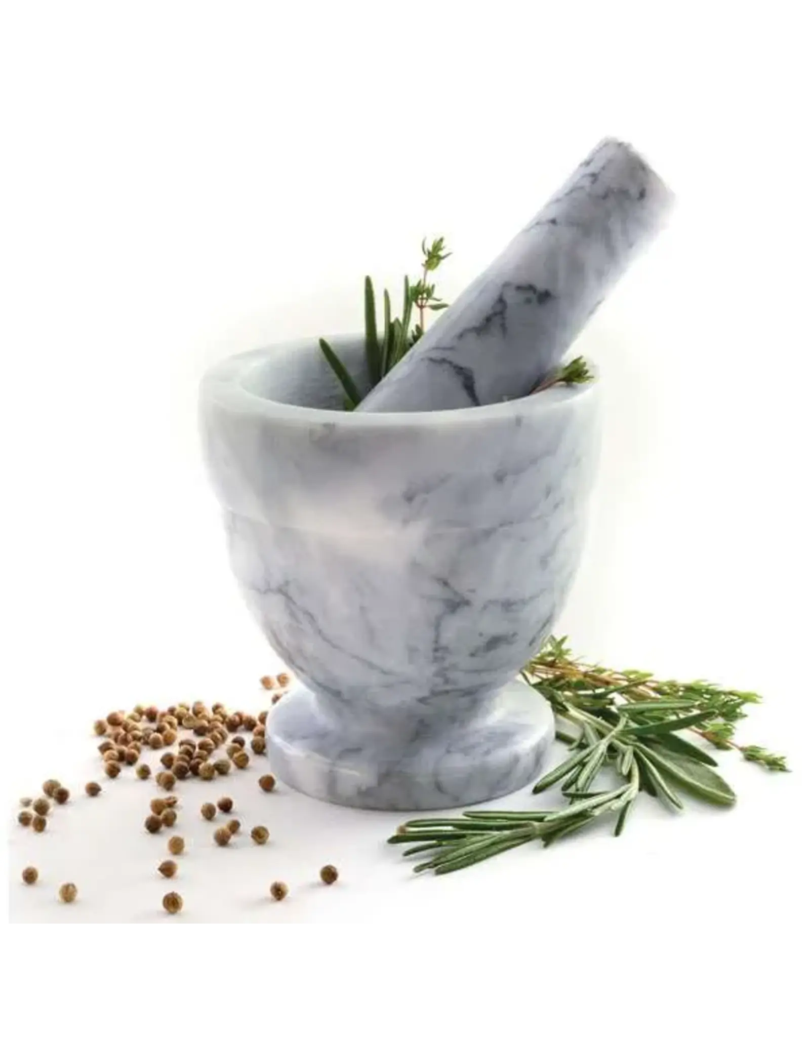 Marble Mortar and Pestle