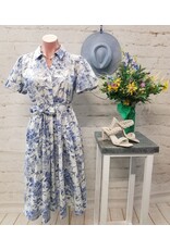 Birdie Blue Floral Midi Dress