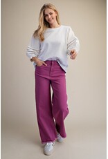 Nancy 3/4 Sleeve Top Heather Grey