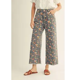Rosey Floral Denim Jeans