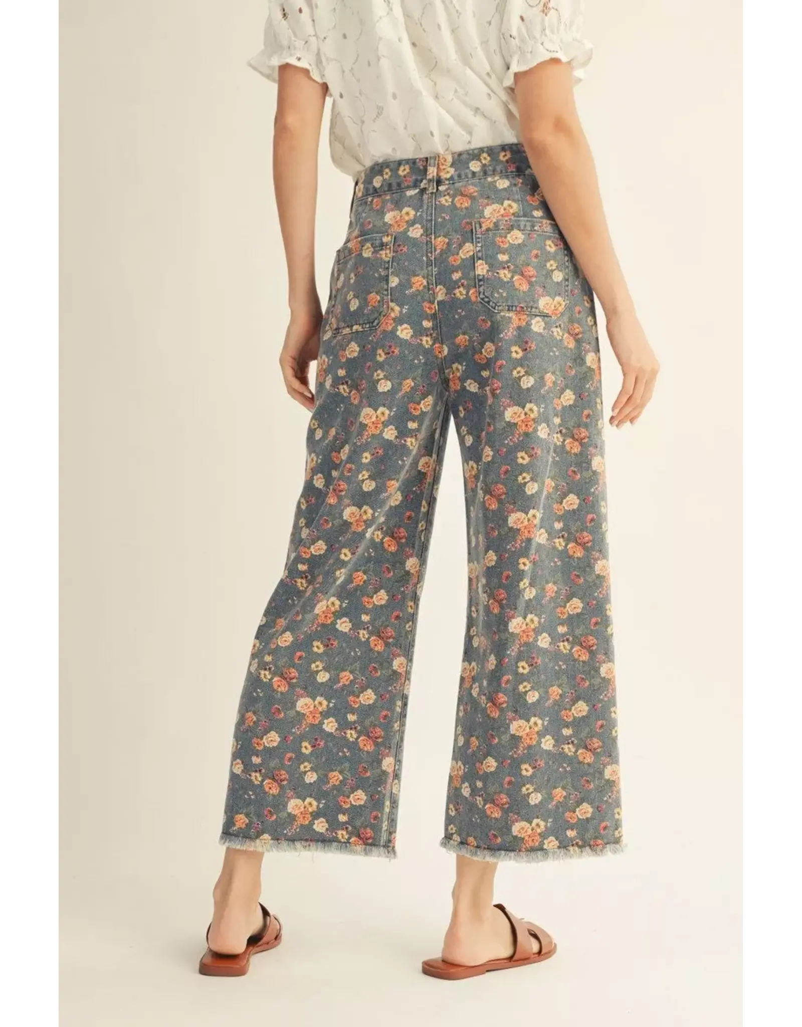 Rosey Floral Denim Jeans