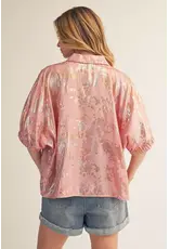 AHmazing Metallic Top