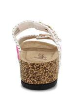 Adelina Multi Color Crochet Sandal