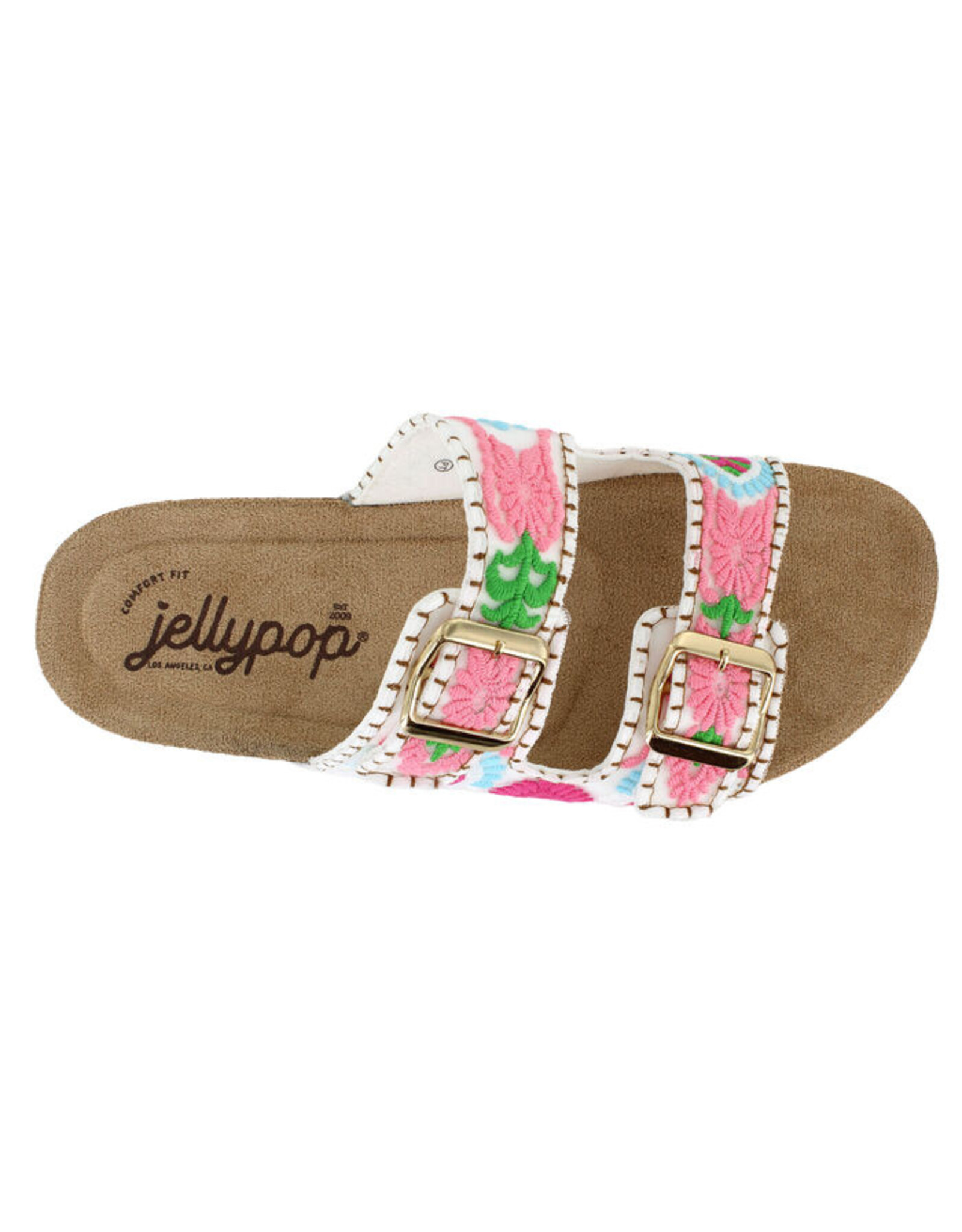 Adelina Multi Color Crochet Sandal