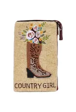Country Girl Beaded Bag