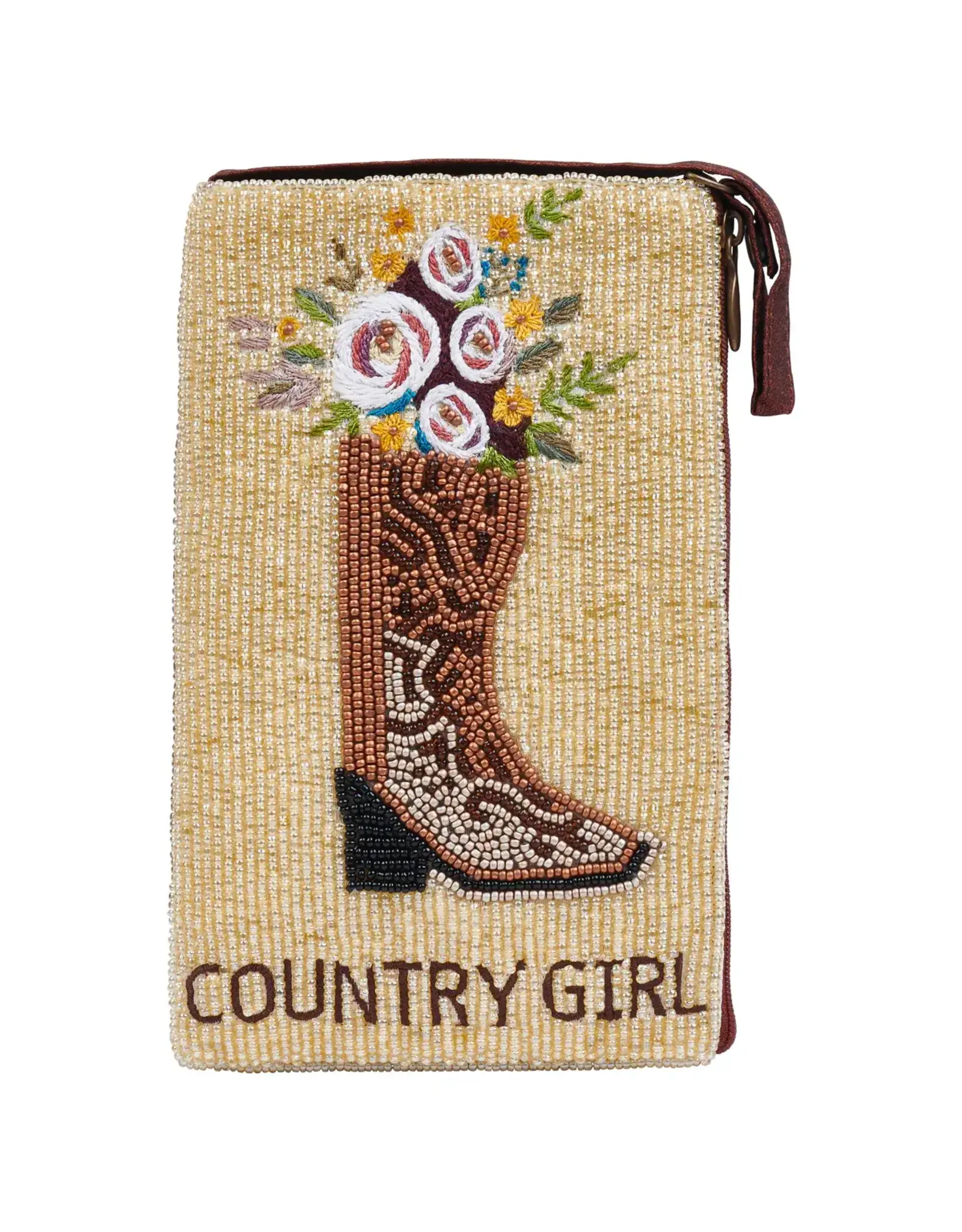 Country Girl Beaded Bag