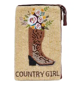 Country Girl Beaded Bag