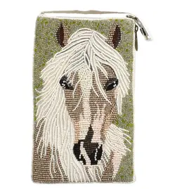 Horse Beaded Bag
