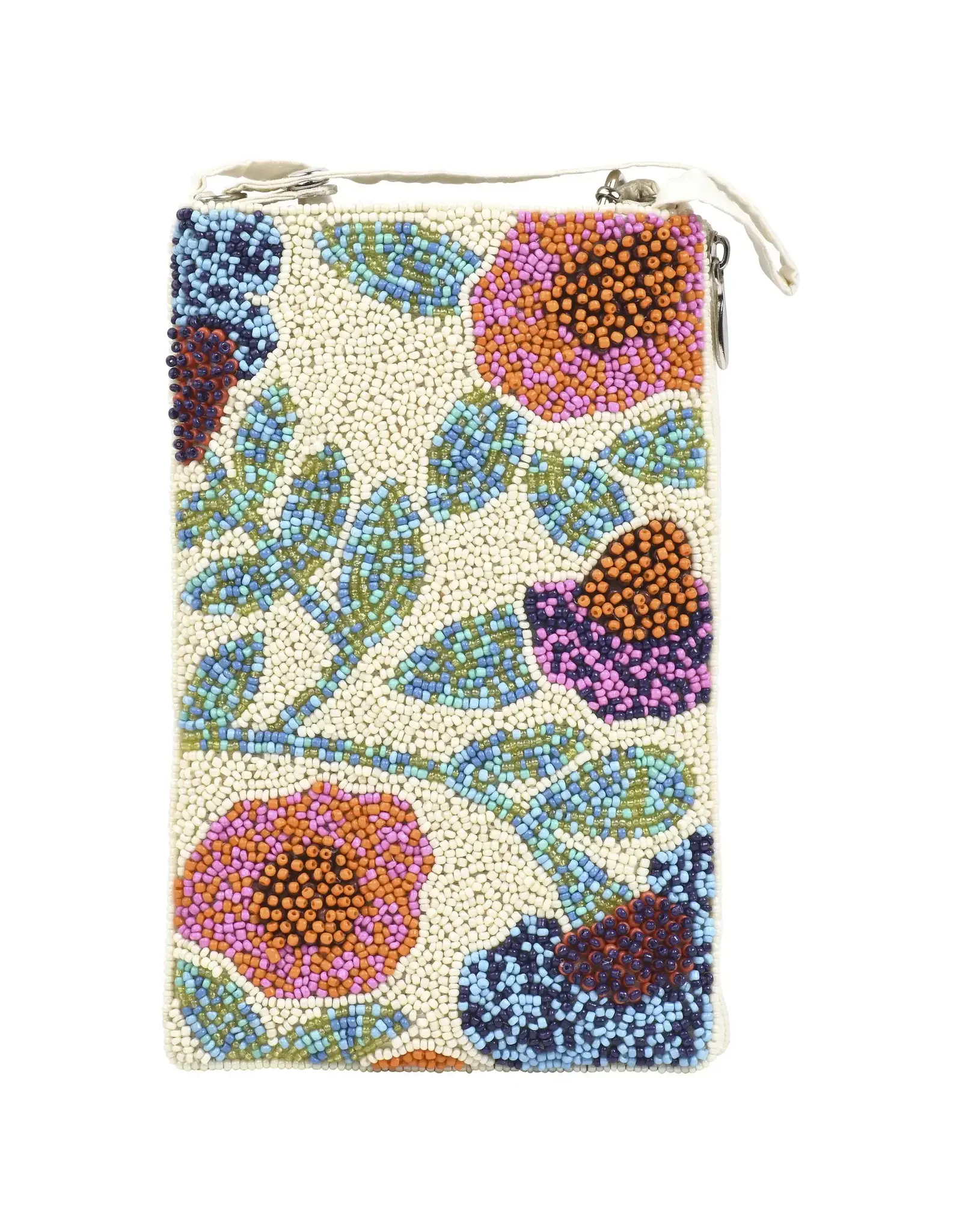 Tropical Garden Beaded Bag