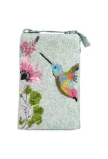 Hummingbird Beaded Bag