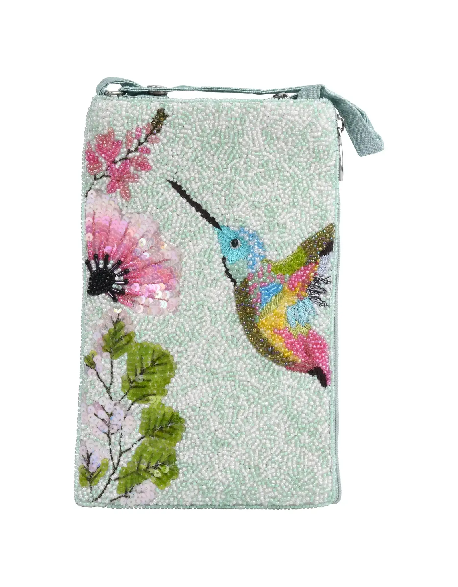 Hummingbird Beaded Bag