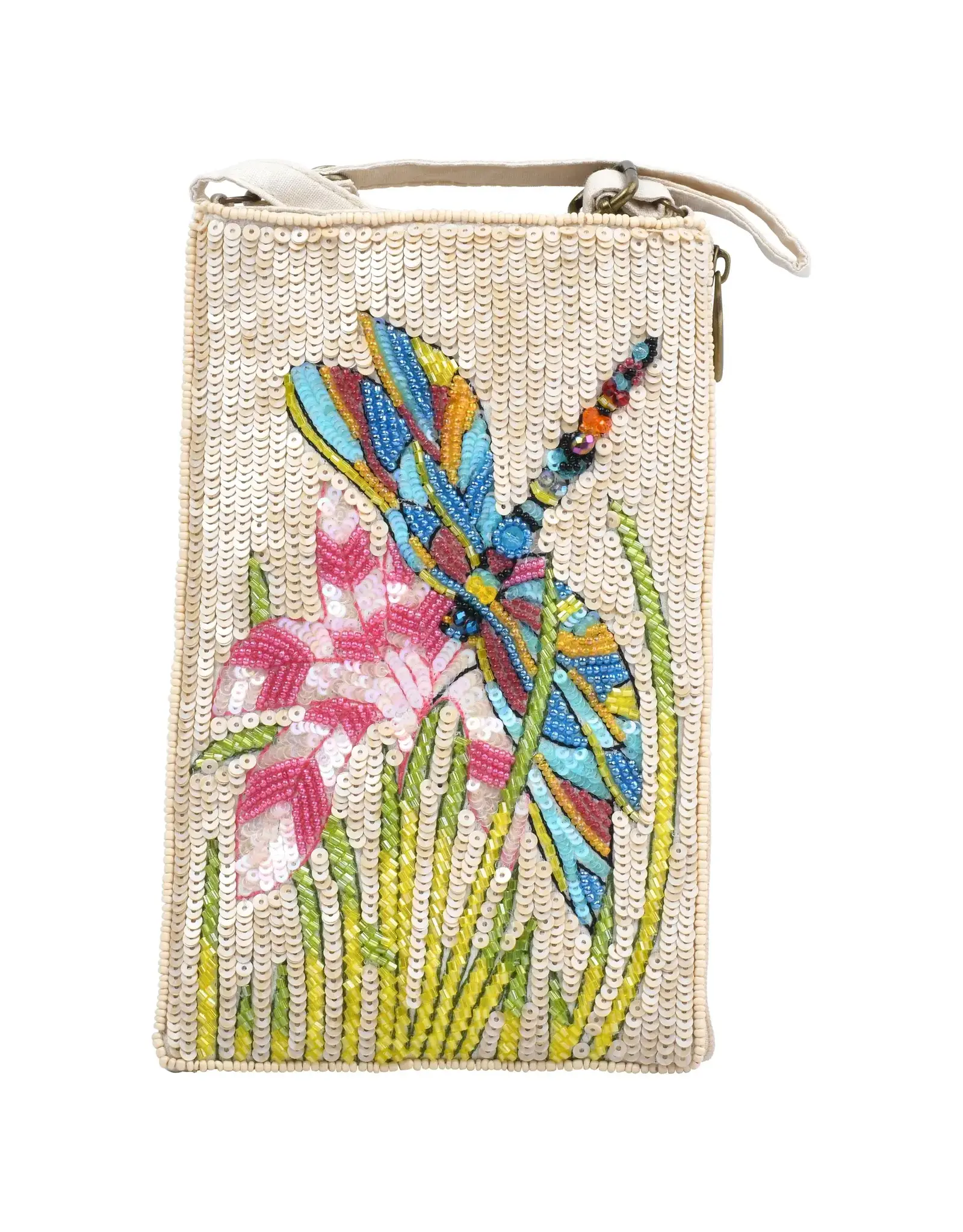 Spring Scene Beaded Bag