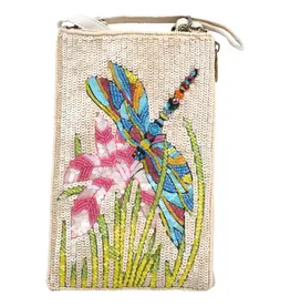 Spring Scene Beaded Bag
