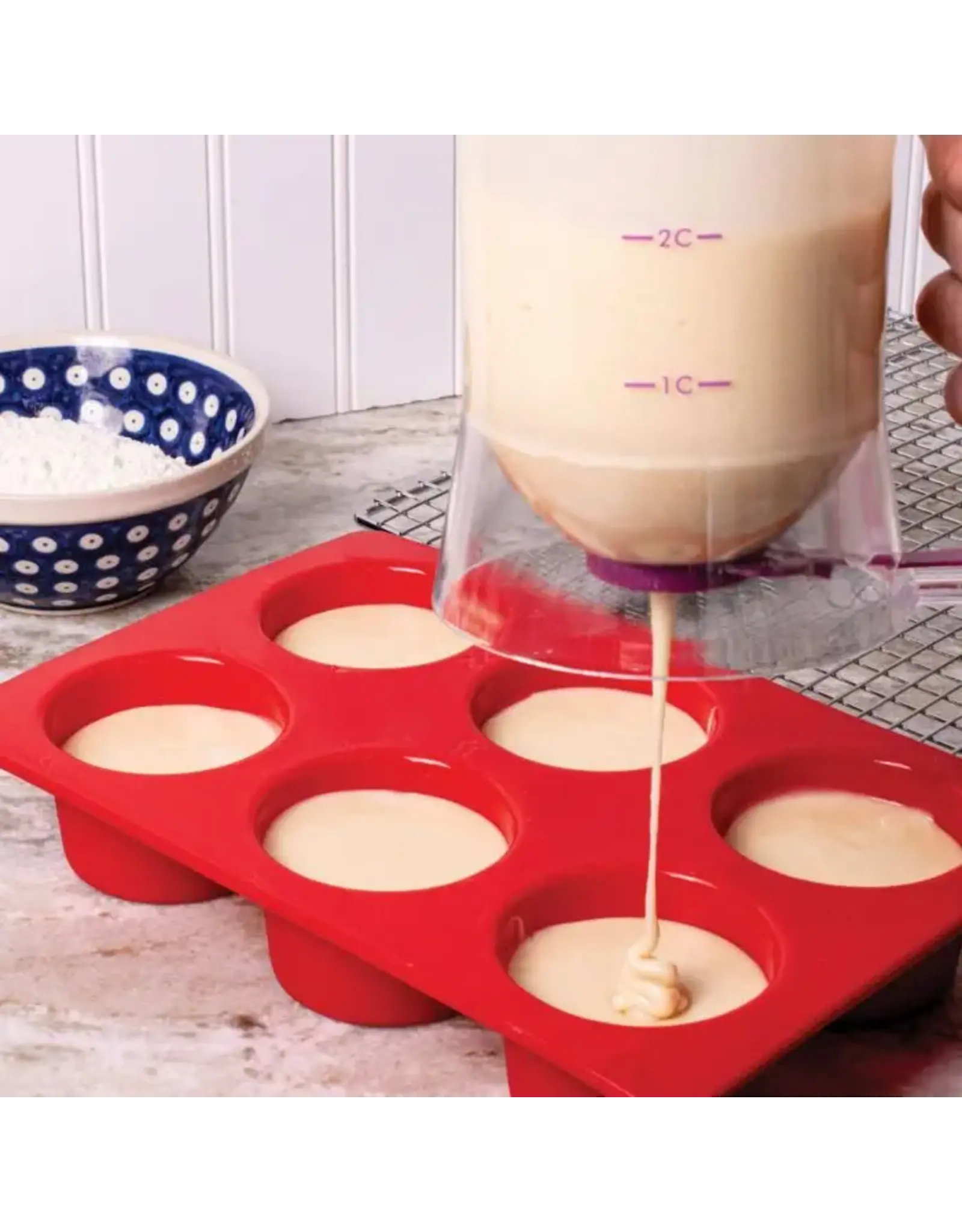 Mrs. Anderson's Baking Batter Dispenser, 4 Cup