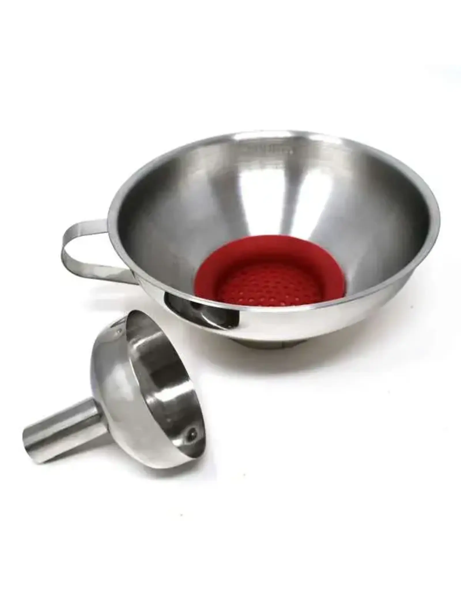 Stainless Steel Wide Mouth Funnel Set
