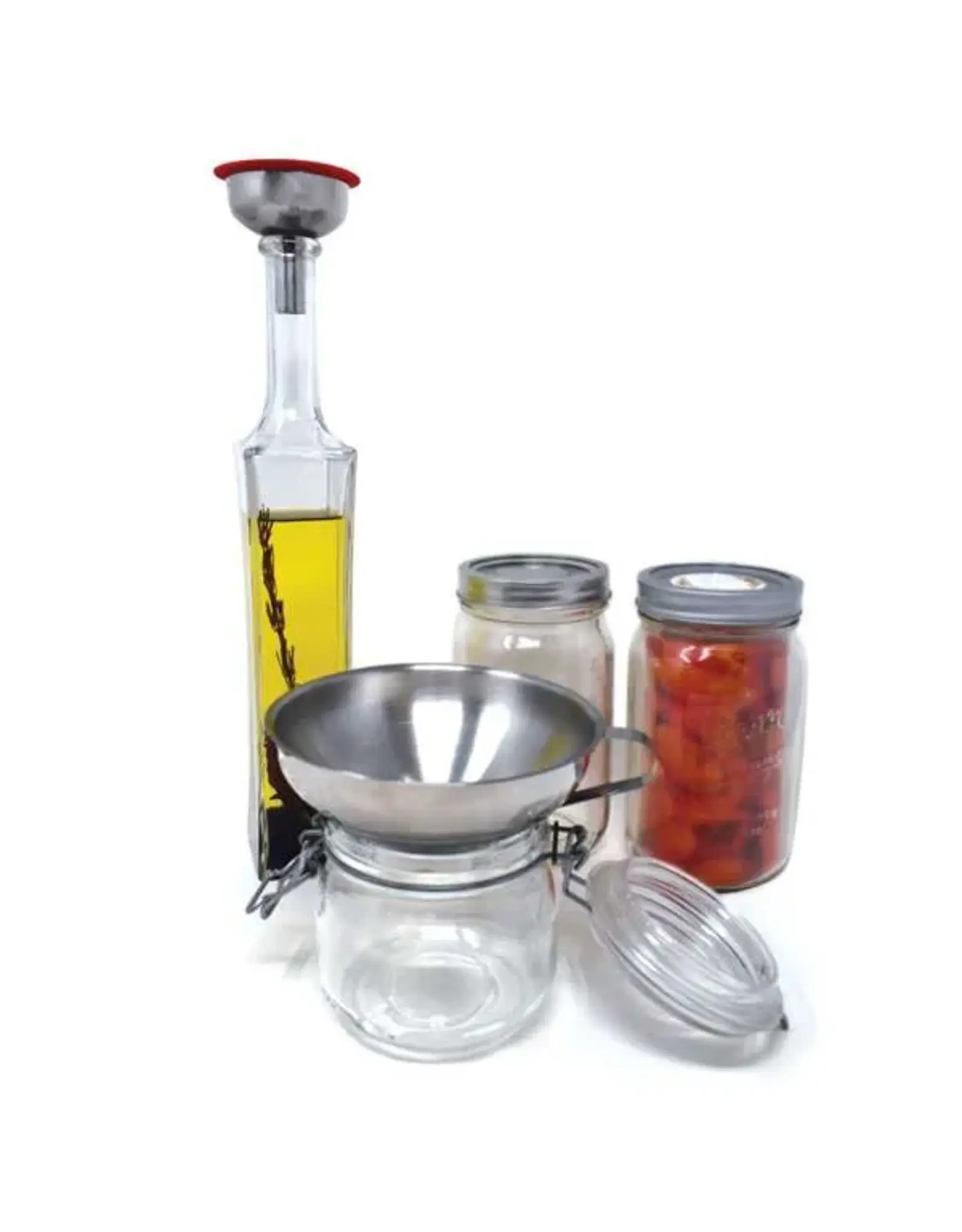 Stainless Steel Wide Mouth Funnel Set