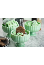 TableCraft Jadeite Glass Collection Sundae Dish