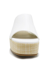 Pierre Dumas Tayla-1 Wedge White Basket Weave Base