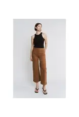 Mila Caramel High Rise Wide Leg Jean