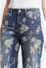 Meredith High Rise Wide Leg Floral Jean