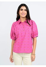 Ivy Jane Ivy Jane Clip Dot Stripe Top