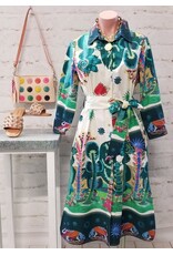 Scottsdale Printed Cotton Shirt Dress