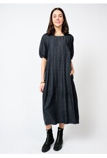 Uncle Frank Uncle Frank Denim Tiered Dress