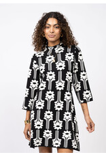 Uncle Frank Uncle Frank Power Flower Knit Dress  Black