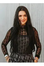 Lariat Lace Top With Liner